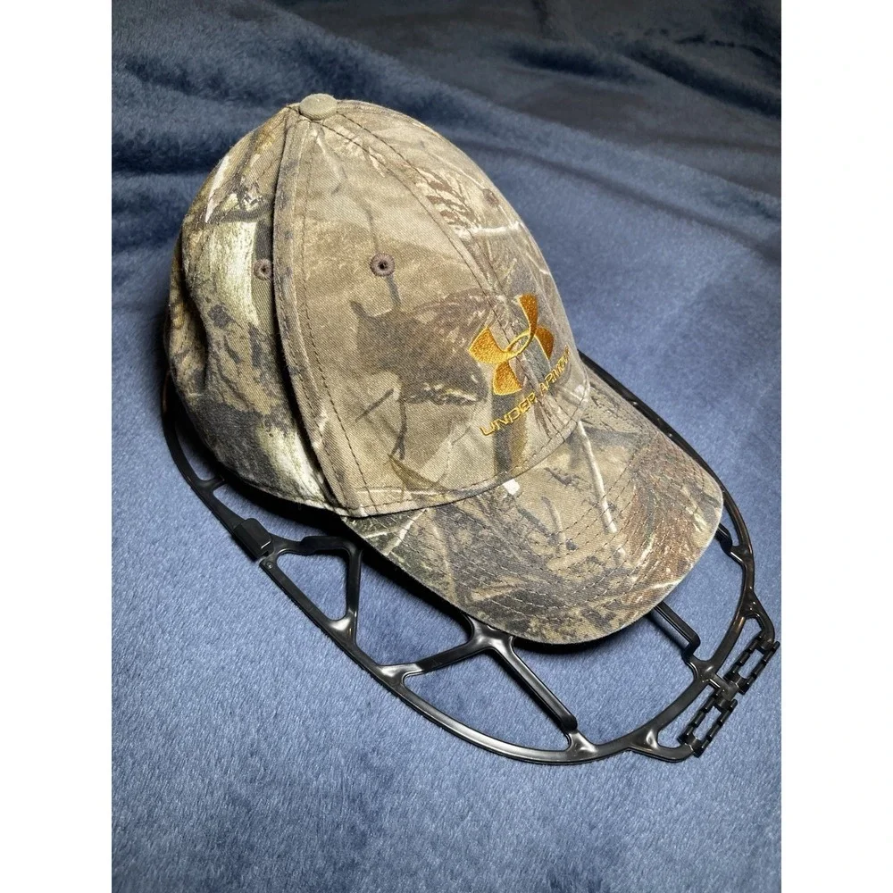 Under Armour Camo Hat Cap Mens Adjustable Strap Camouflage OSFA Hunting